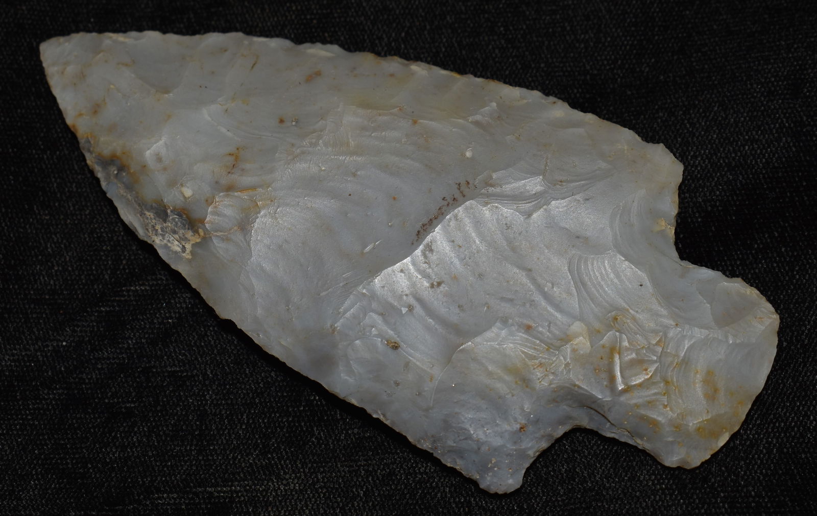 4 5/8" Flint Ridge Chalcedony Arrowhead - Modern Made (1 of 7)