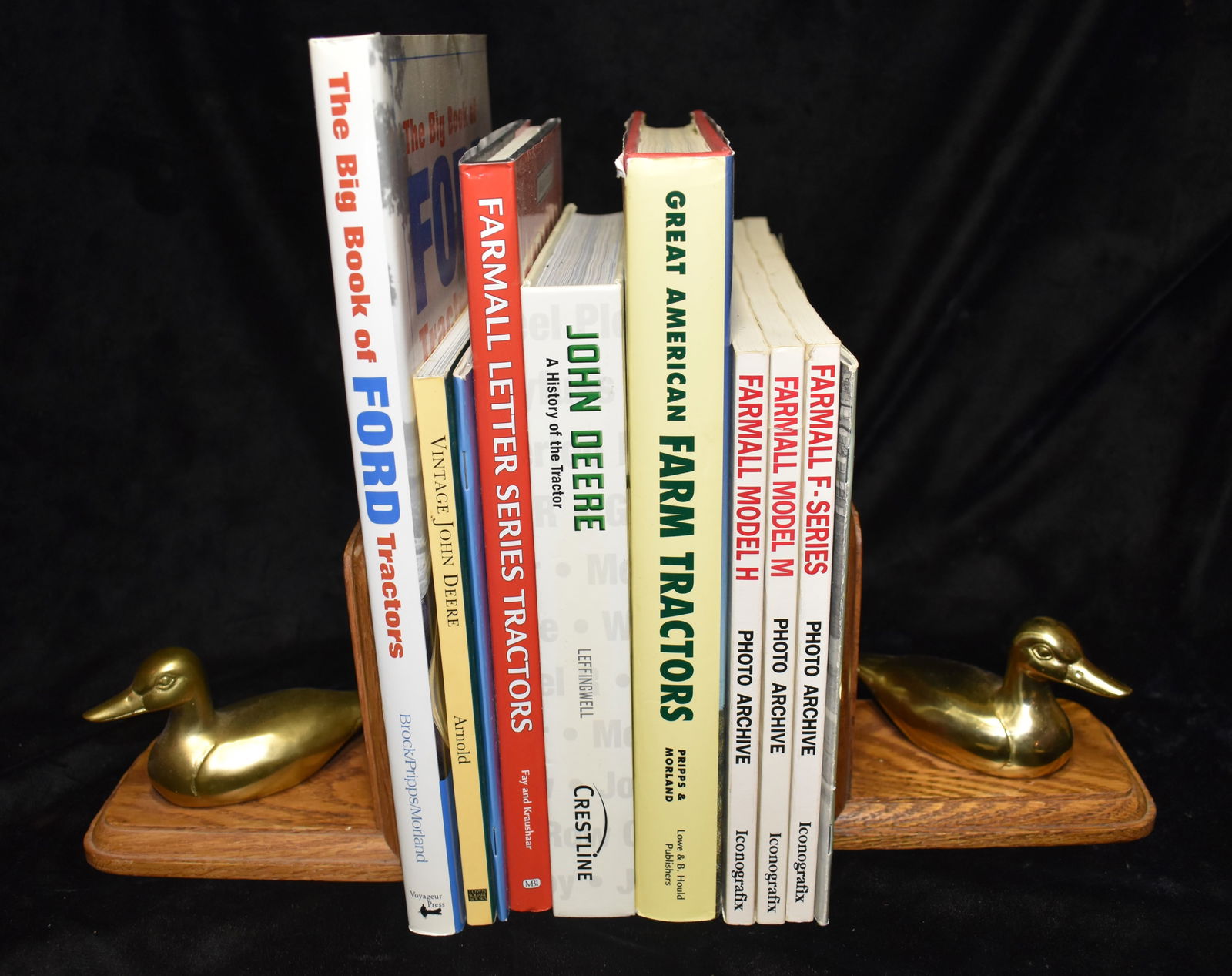 Collection of Farm Tractor Books - John Deere, Farmall, Ford 4x Hardbacks & 6 Softbacks (1 of 14)