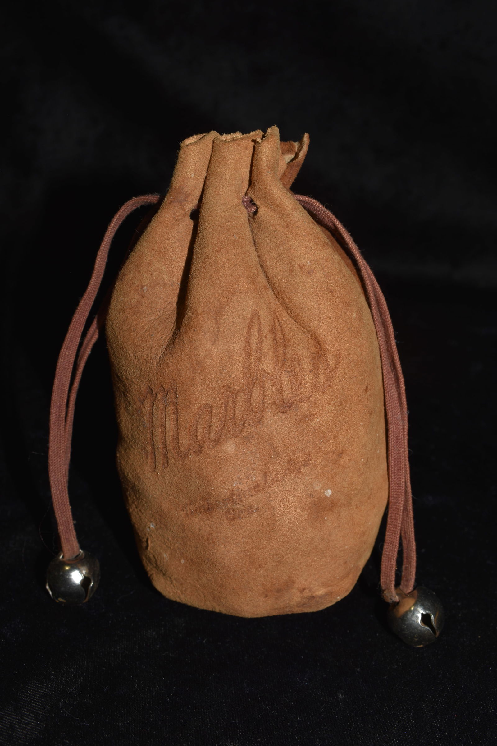 75 Year Old Marble Bag Packed w/ Old Marbles (1 of 9)