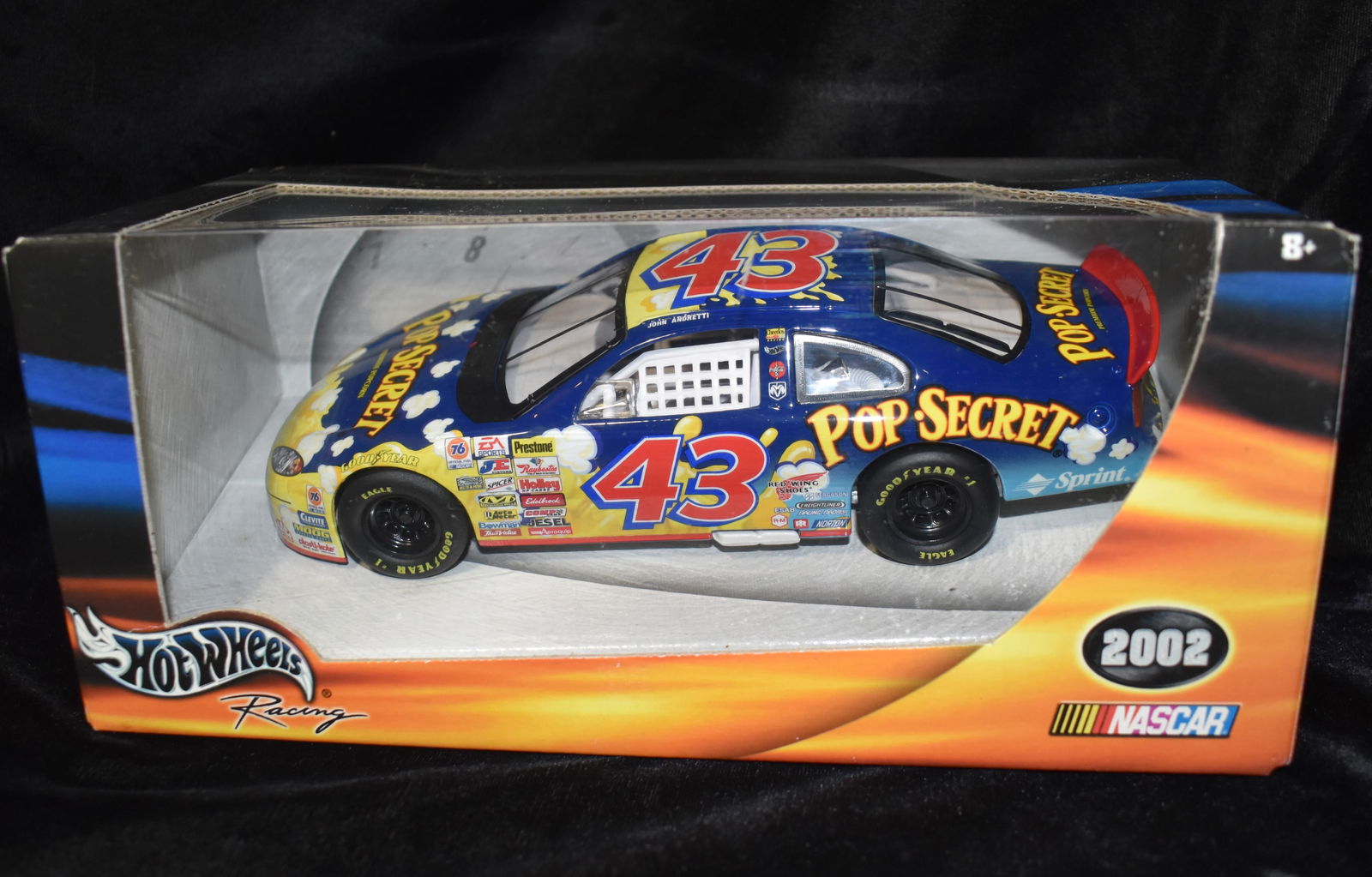 Hot Wheels Racing 1:24 Scale Pop Secret 43 John Andretti Nascar Diecast 2002 NIB (1 of 4)