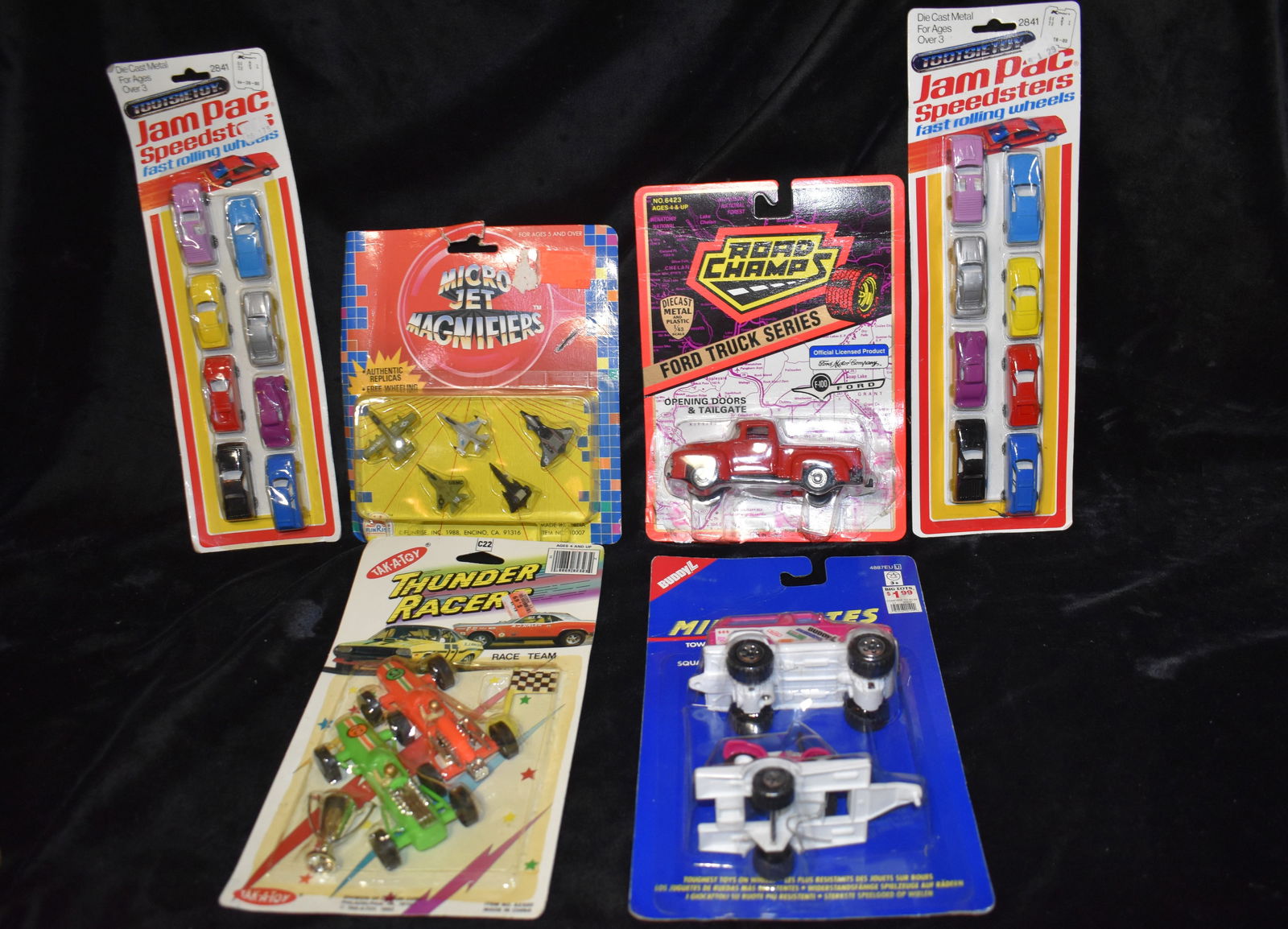 Vintage Toy Car Lot - Tootsie Toy, Micro Jets, Buddy L. (1 of 9)