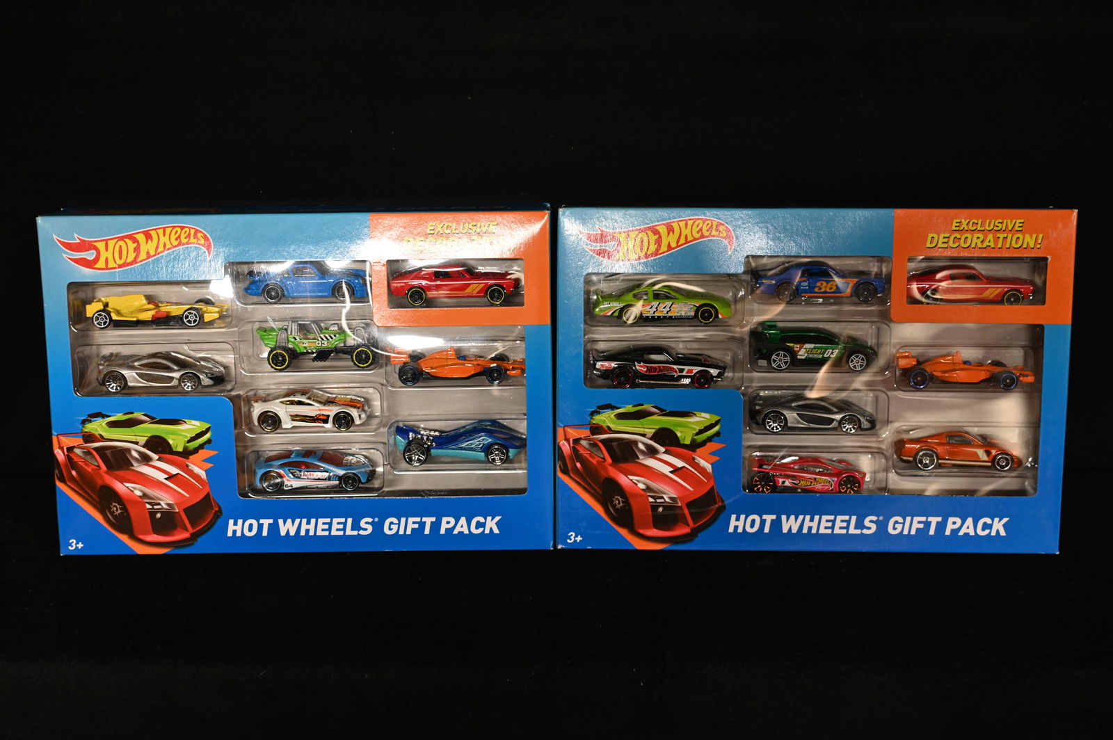 2014 Hot Wheels Gift Packs with Exclusive Decoration 18 1:64 Scale Hot Wheels Cars: 2014 Hot Wheels Gift Packs with Exclusive Decoration 18 1:64 Scale Hot Wheels Cars