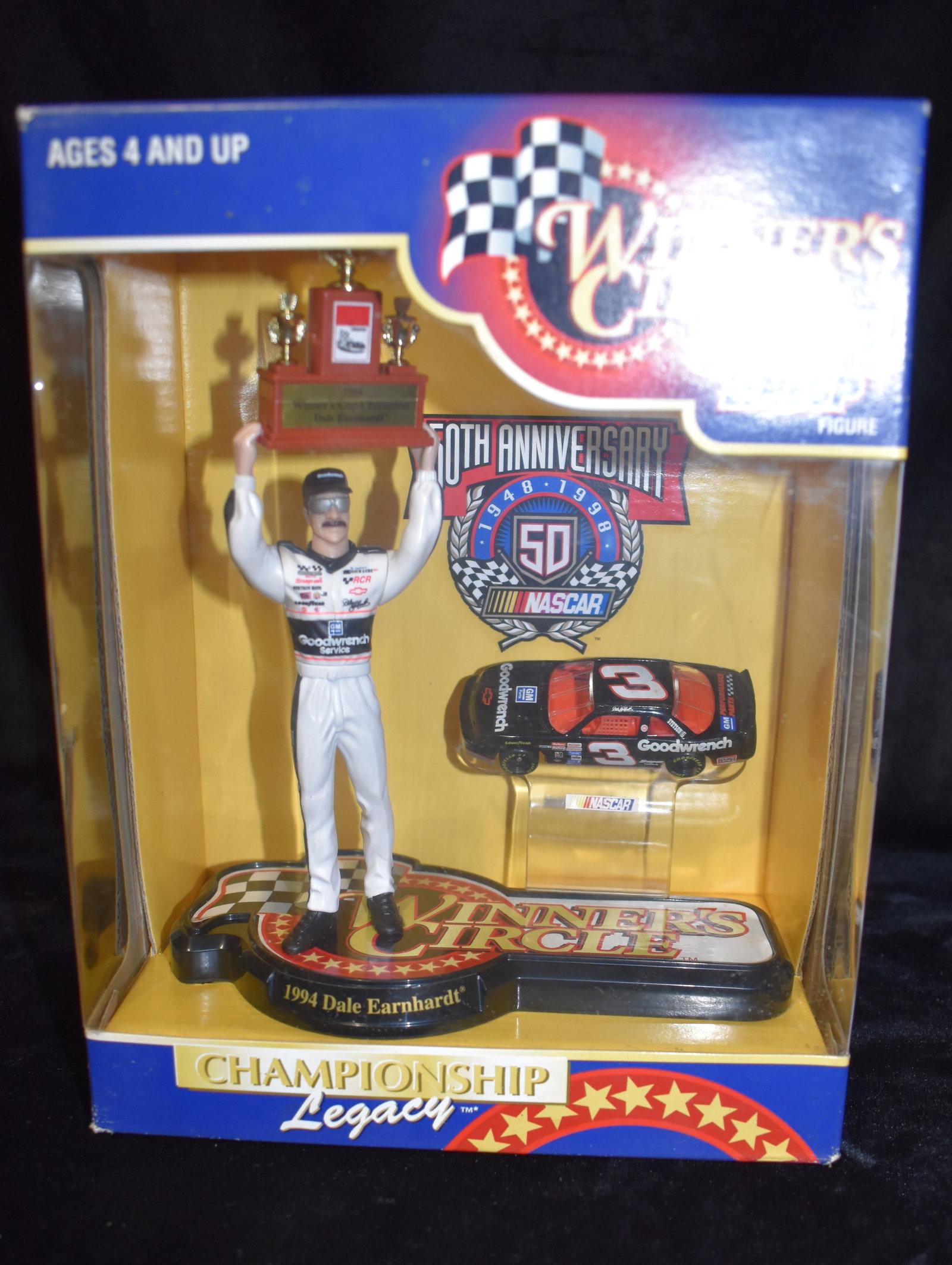 Dale Earnhardt 1994 Winners Circle Starting Lineup Figure Factory Sealed. New in the box.: Dale Earnhardt 1994 Winners Circle Starting Lineup Figure Factory Sealed. New in the box.