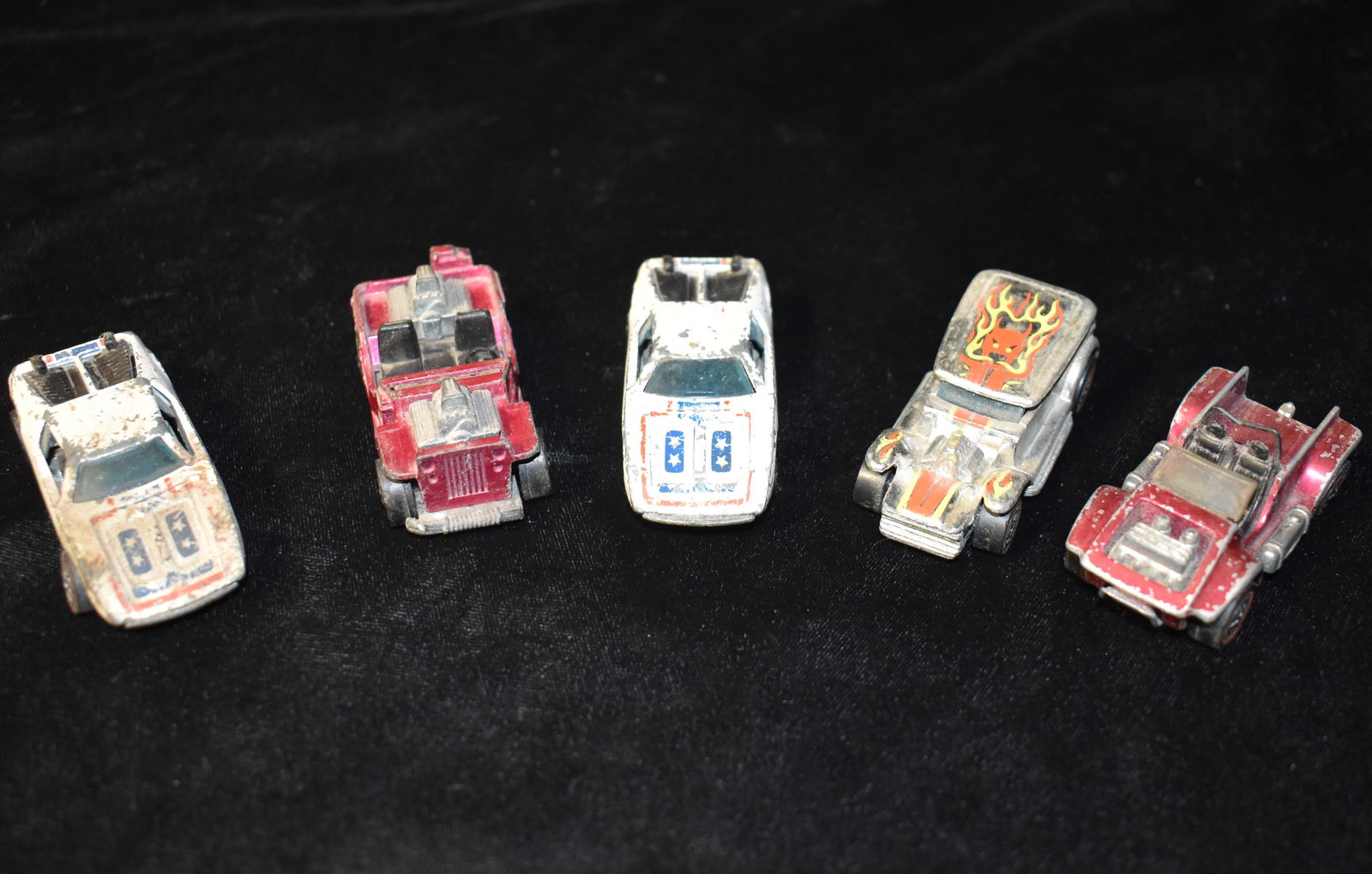 5 1969 Redline Hot wheels - Warpath x2 Hong Kong, Prowler, Power Pad USA, Grass Hopper (1 of 14)