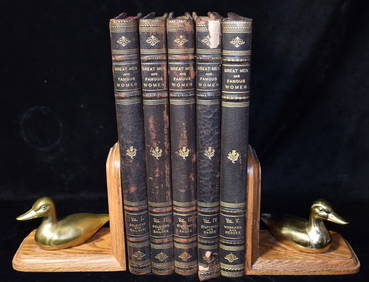 1894 1st Edition Great Men and Famous Women Volume 1-5 (1 of 10)