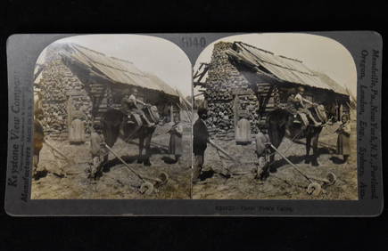 Uncle Tom's Cabin Stereoscope Card by Keystone View Company c. 1905 Black Americana (1 of 3)