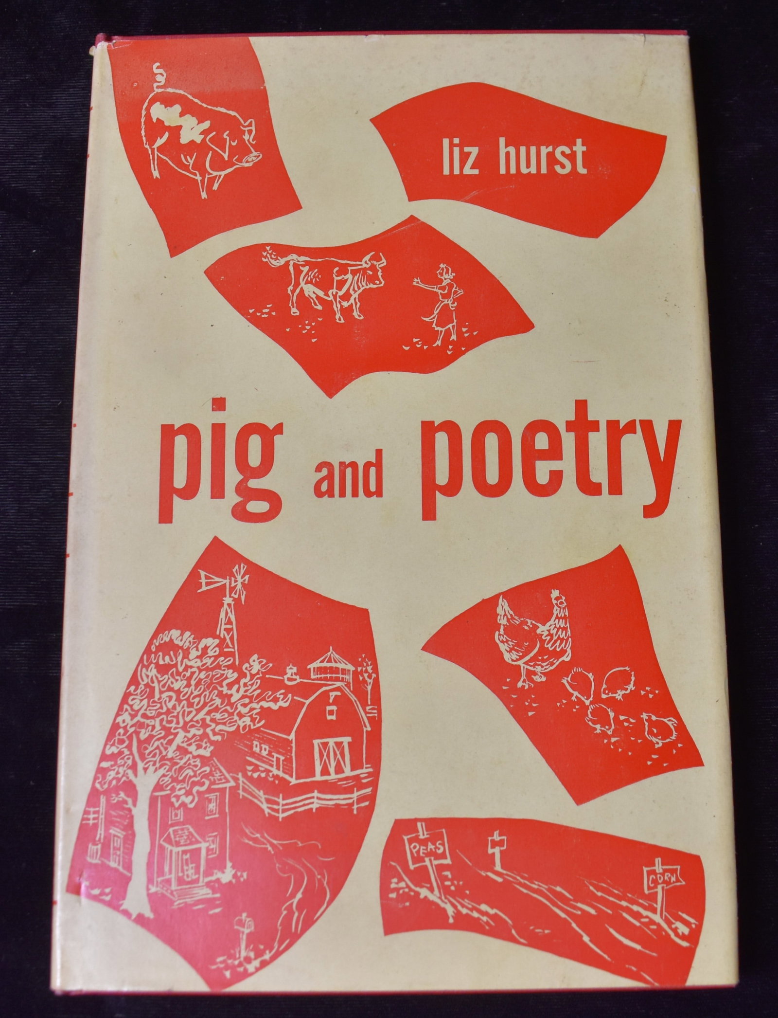 Pig and Poetry by Liz Hurst 1st Edition Signed by the Author (1 of 7)