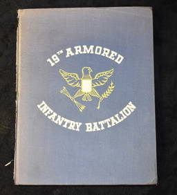 Combat History of 19th Armored Infantry Battalion 1945 1st Edition RARE (1 of 7)