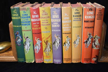 The Lone Ranger Series 1936- 1946 : Books 1 through 9 in the Series (1 of 7)