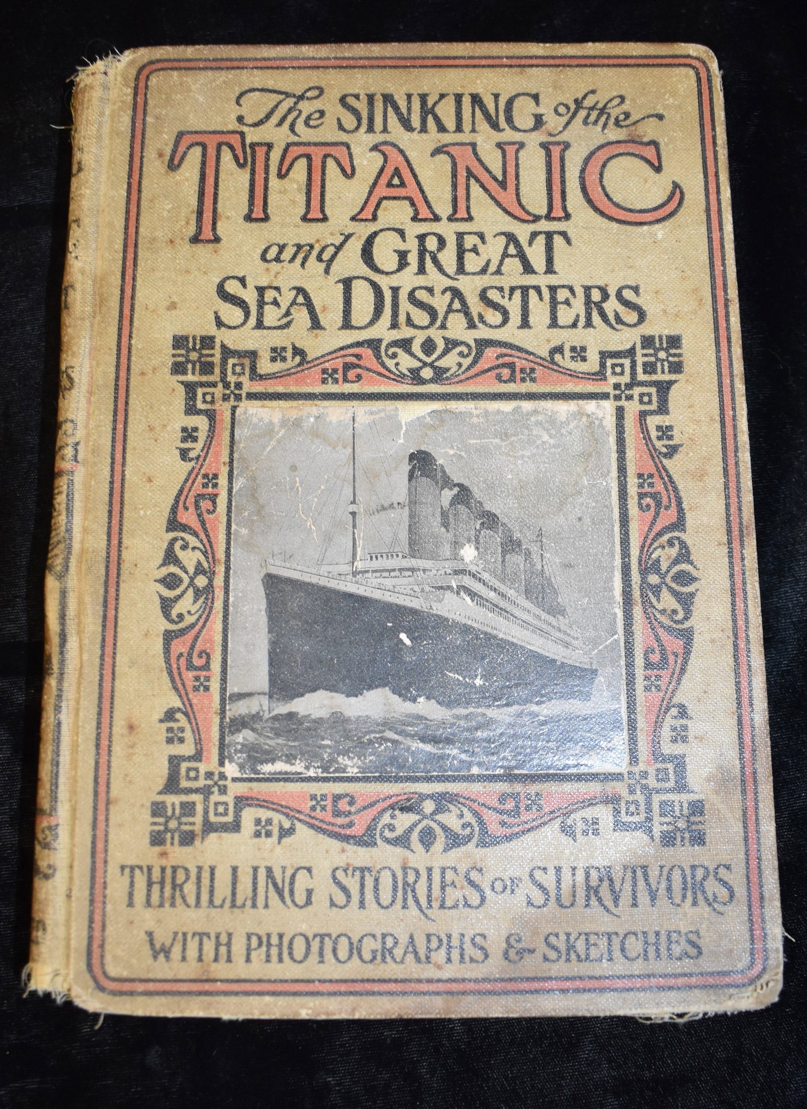 1912 The Sinking of The Titanic and Great Sea Disasters by Marshall, Logan Marshall. (1 of 8)