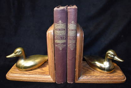 1870 Commentary on the Gospels Vol I St Mathew & Vol II St Mark 1st Editions (1 of 9)