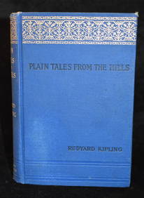 1898 Plain Tales from the Hills by Rudyard Kipling (1 of 6)