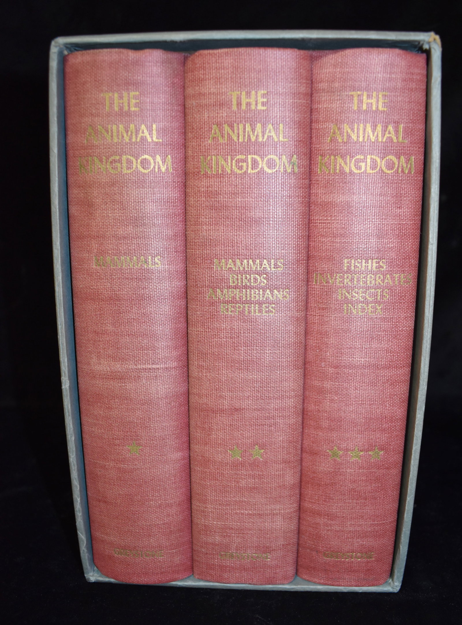 The Animal Kingdom Volumes 1-3 1954 in New or Like New Condition (1 of 6)