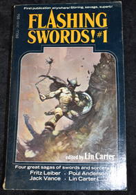 Flashing Swords! (Flashing Swords #1) by Lin Carter 1972 1st Edition (1 of 5)