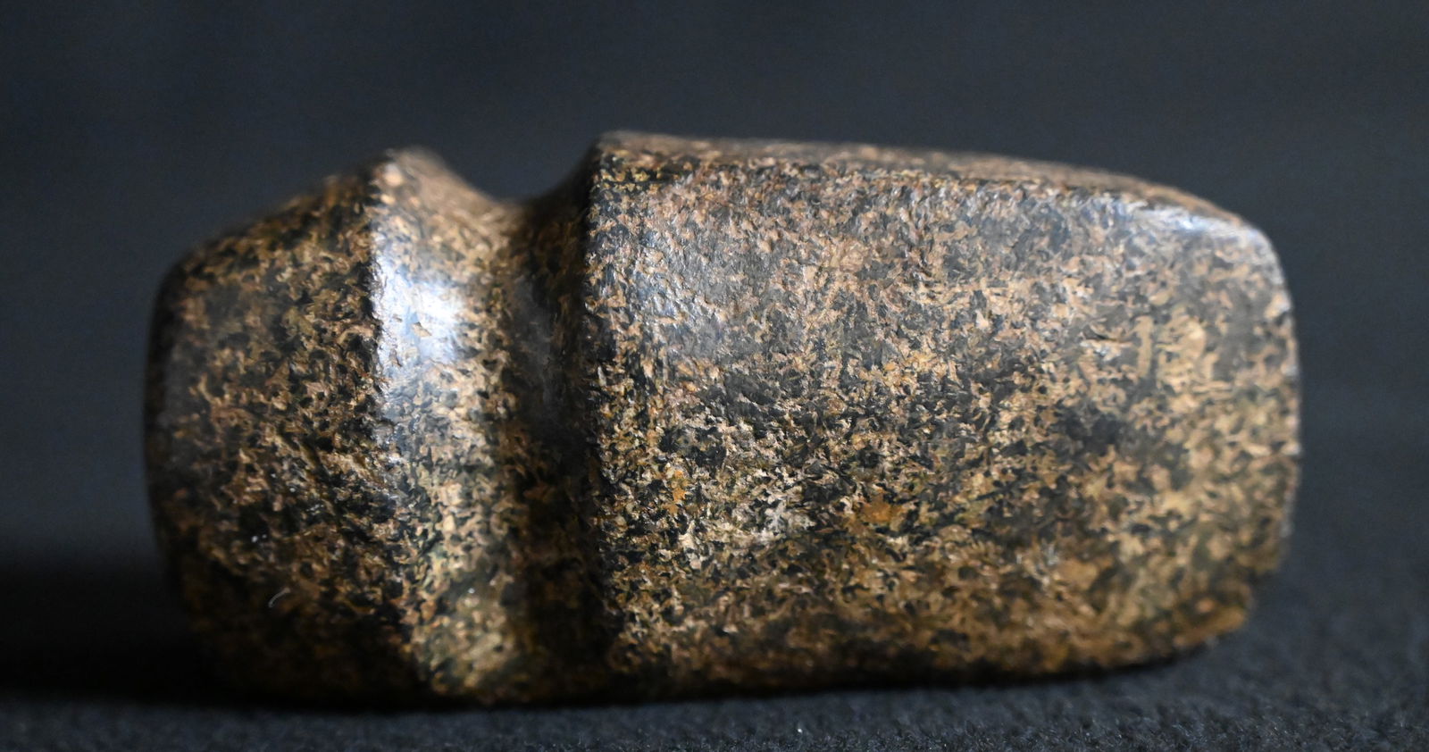 4 3/16" Axe 3/4 Groove Found in Iowa.  Made from a Colorful Granite with Great Polish. (1 of 8)