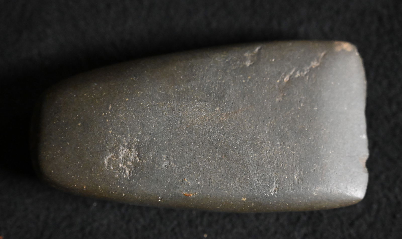4 3/16" Granite Celt/Adz Found in Missouri Ex: Joe Didden Collection. (1 of 8)