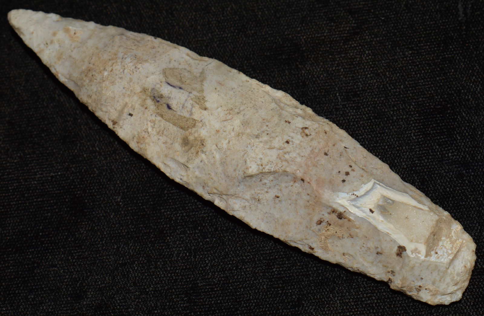 4 3/4" Nebo Hill Spear found in Lewis County, Missouri (1 of 7)