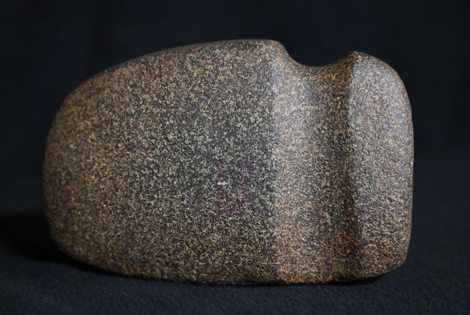 3/4 Groove Axe 7" x 4 3/8" Found in Menard Co. Illinois by R. Trautman Ex: Tom Stanton, Steve Healy, (1 of 8)