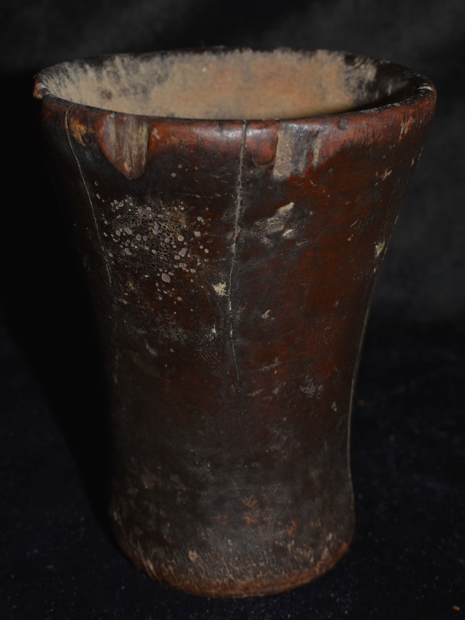 Pre-Columbian Inca Kero Cup found in Peru (1 of 7)