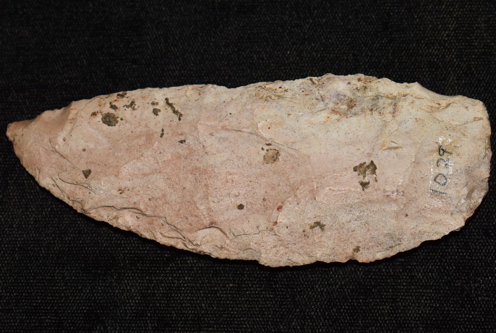 4 1/8" Chert Blade found in Pettis County, Missouri (1 of 7)