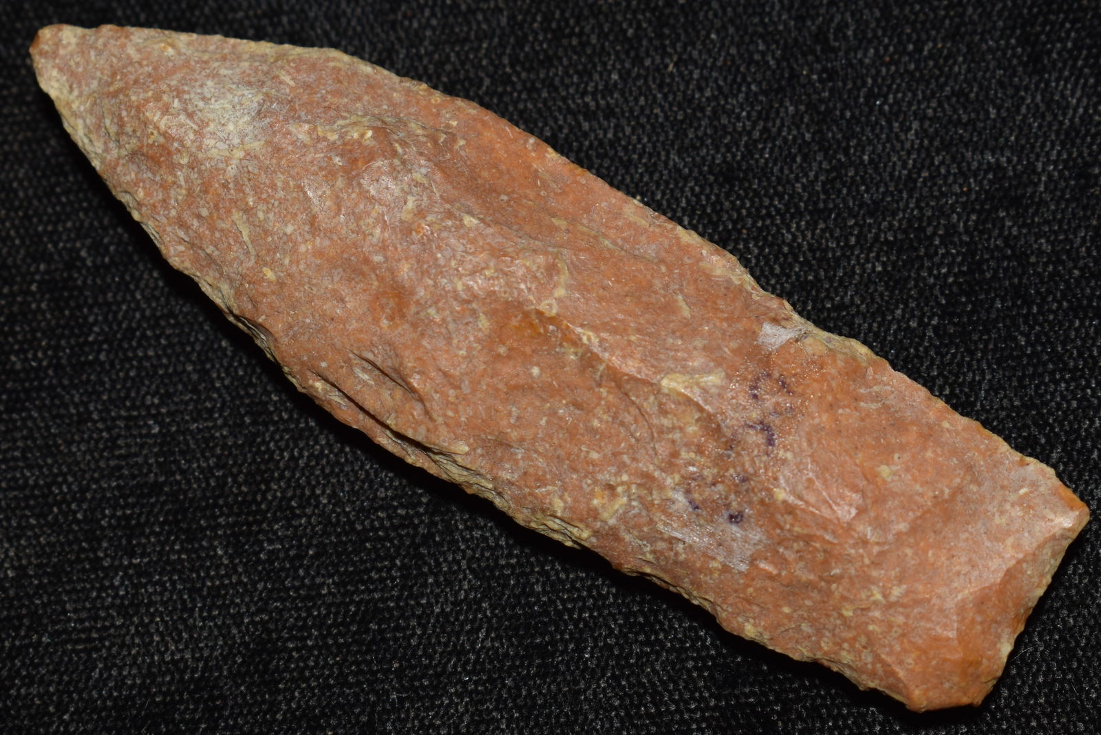 3 1/4" Nebo Hill Spear (Creek Patinated) found in Clark County, Missouri (1 of 7)