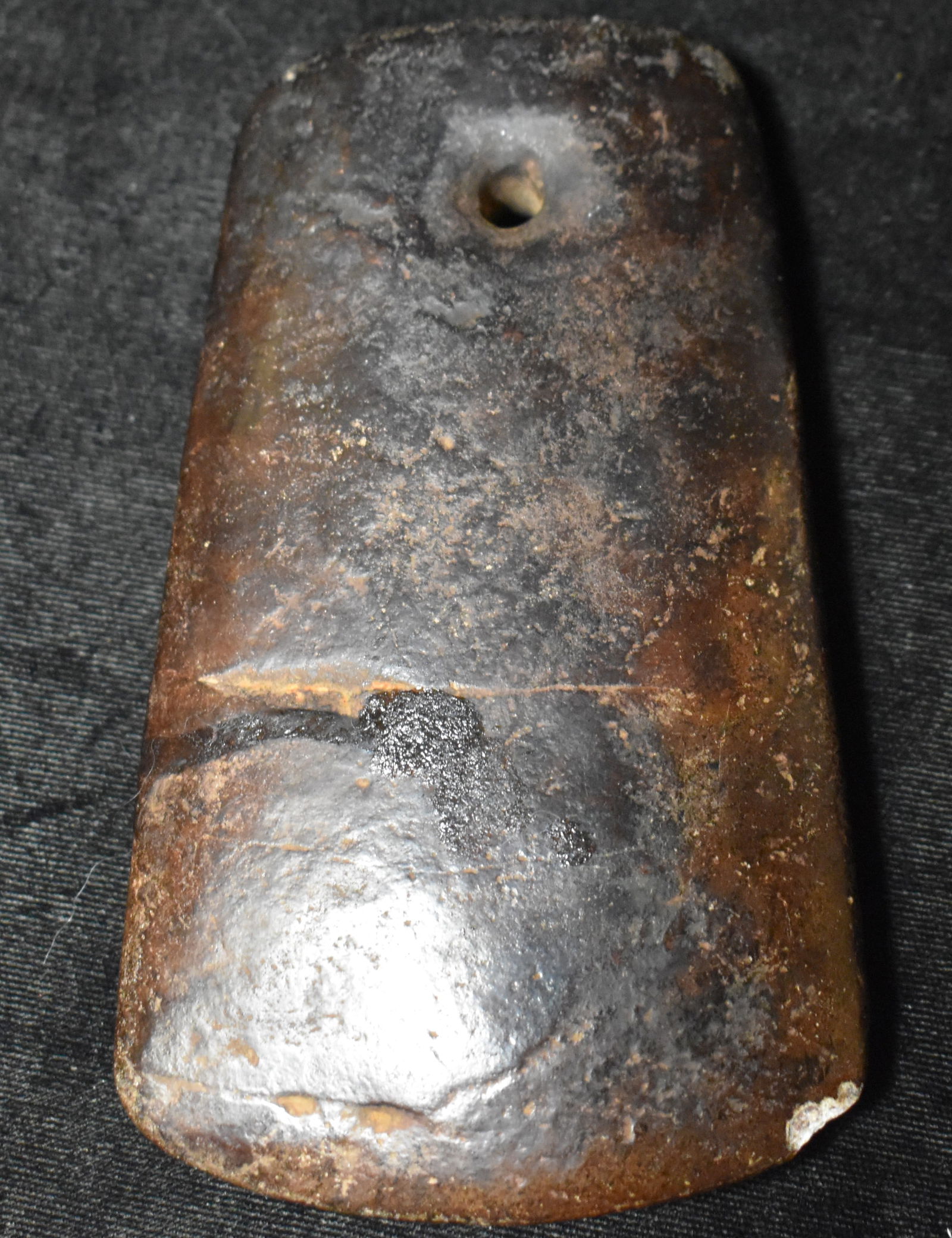 4 7/8" Chinese Neolithic Jade Axe Pendant found in Shanxi Province in Northern China (1 of 9)