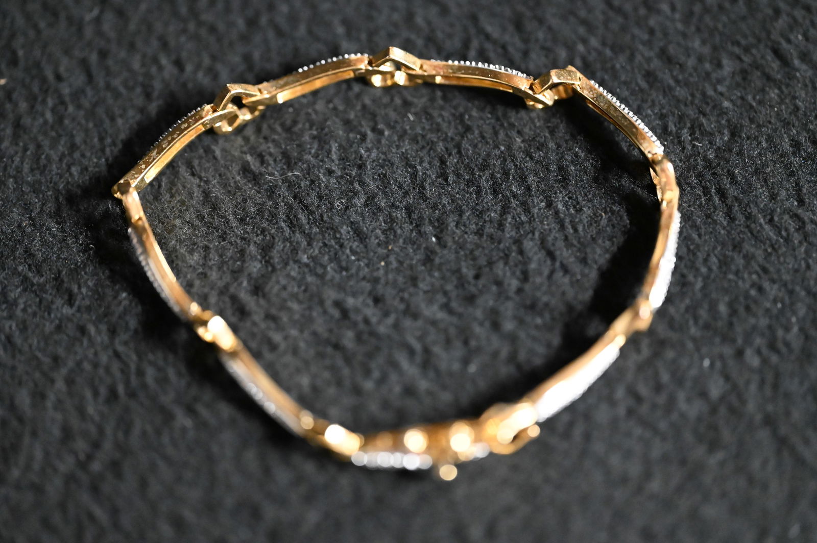 Beautiful Diamond Heart Bracelet (1 of 5)