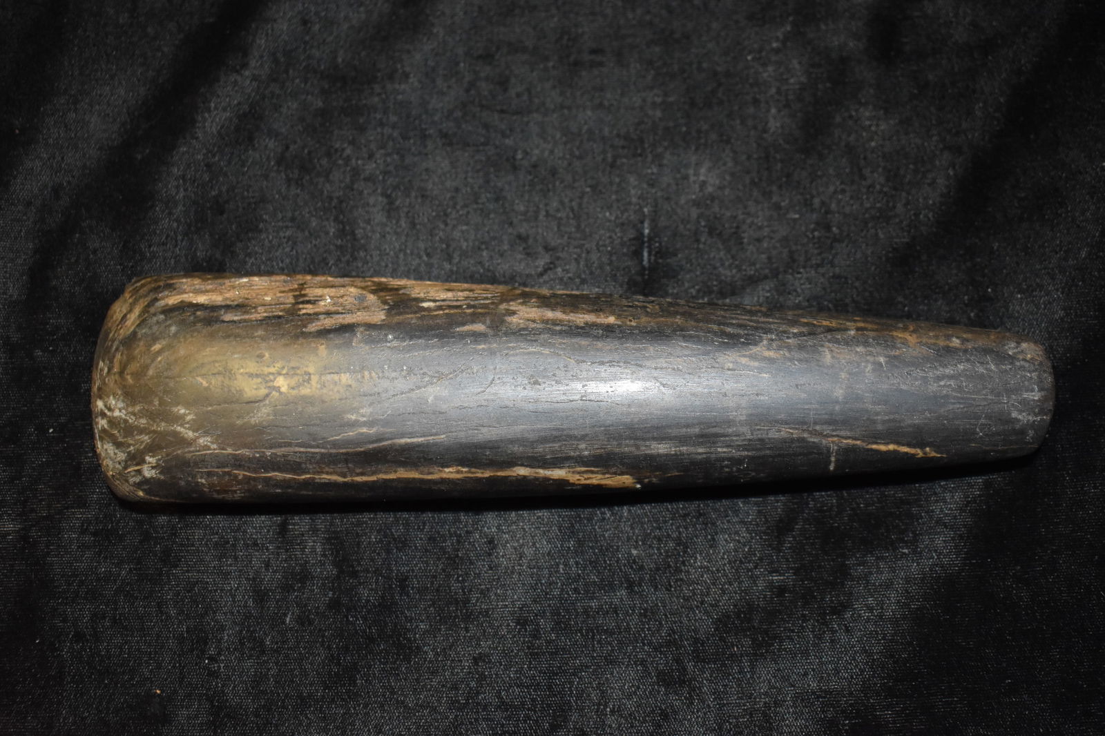 8 3/4" Slate or Petrified Wood Pole Celt - Modern Made (1 of 7)