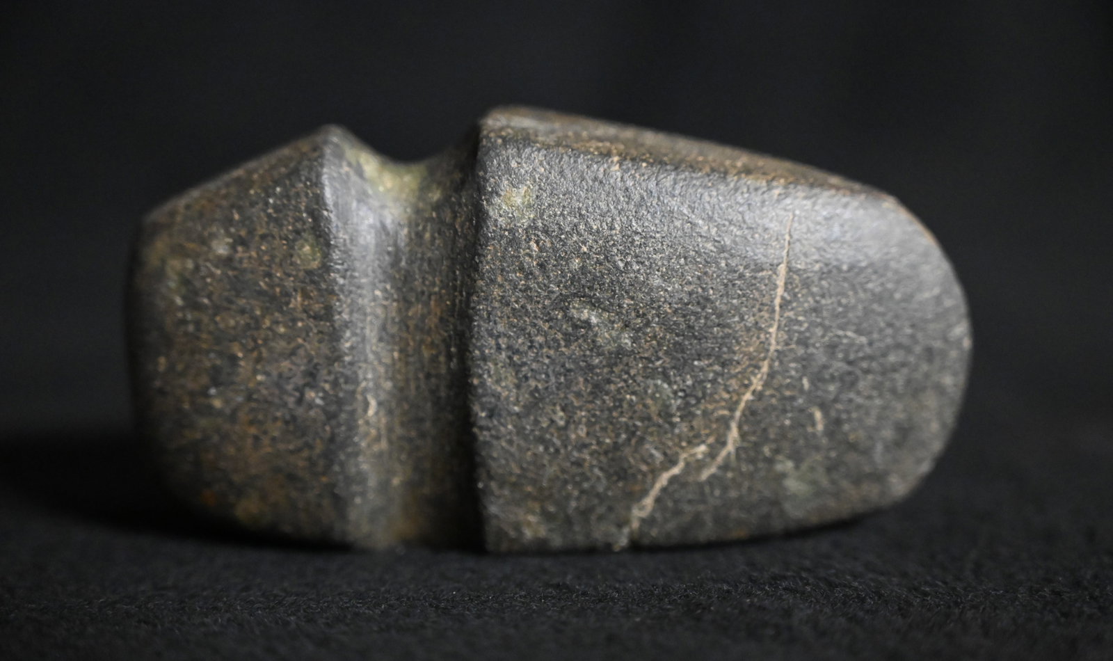 3 7/8" Modern 3/4 Groove Ave with porphyry and good polish.: 3 7/8" Modern 3/4 Groove Ave with porphyry and good polish.