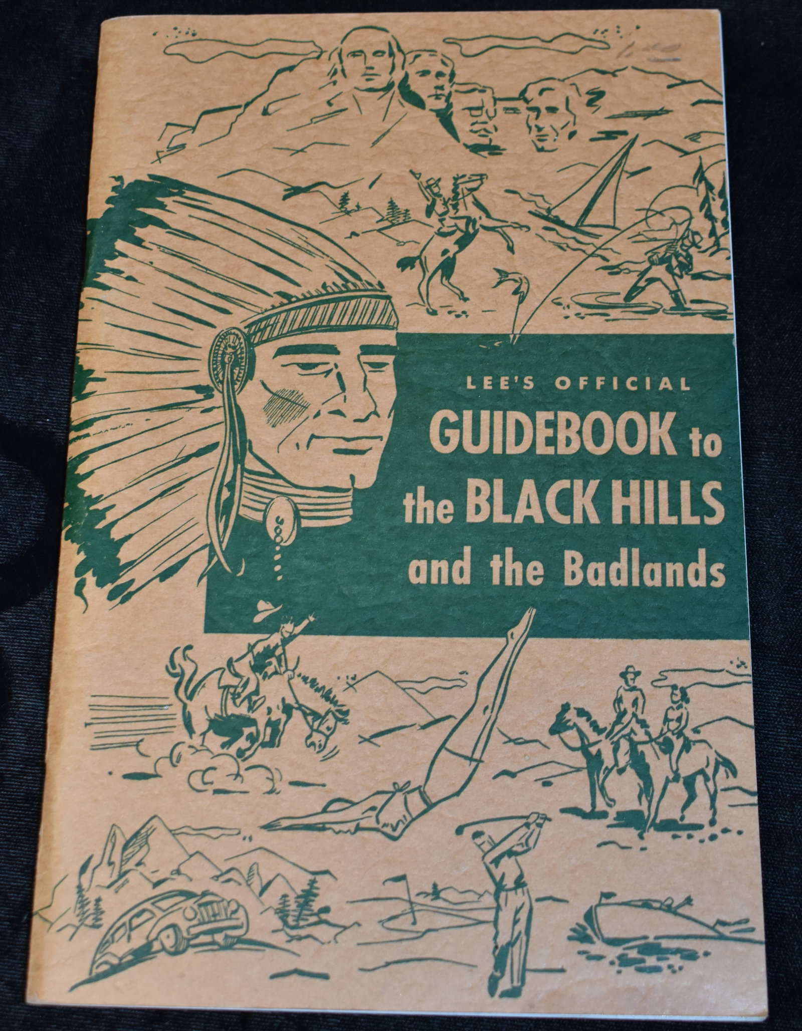 Lee's Official Guidebook to the Black Hills and the Badlands 1954 Tourist Guide: Lee's Official Guidebook to the Black Hills and the Badlands by Case, Lee. Published by Sturgis, South Dakota: Black Hills and Badlands Association Sturgis, South Dakota, 1954. Excellent condition sof