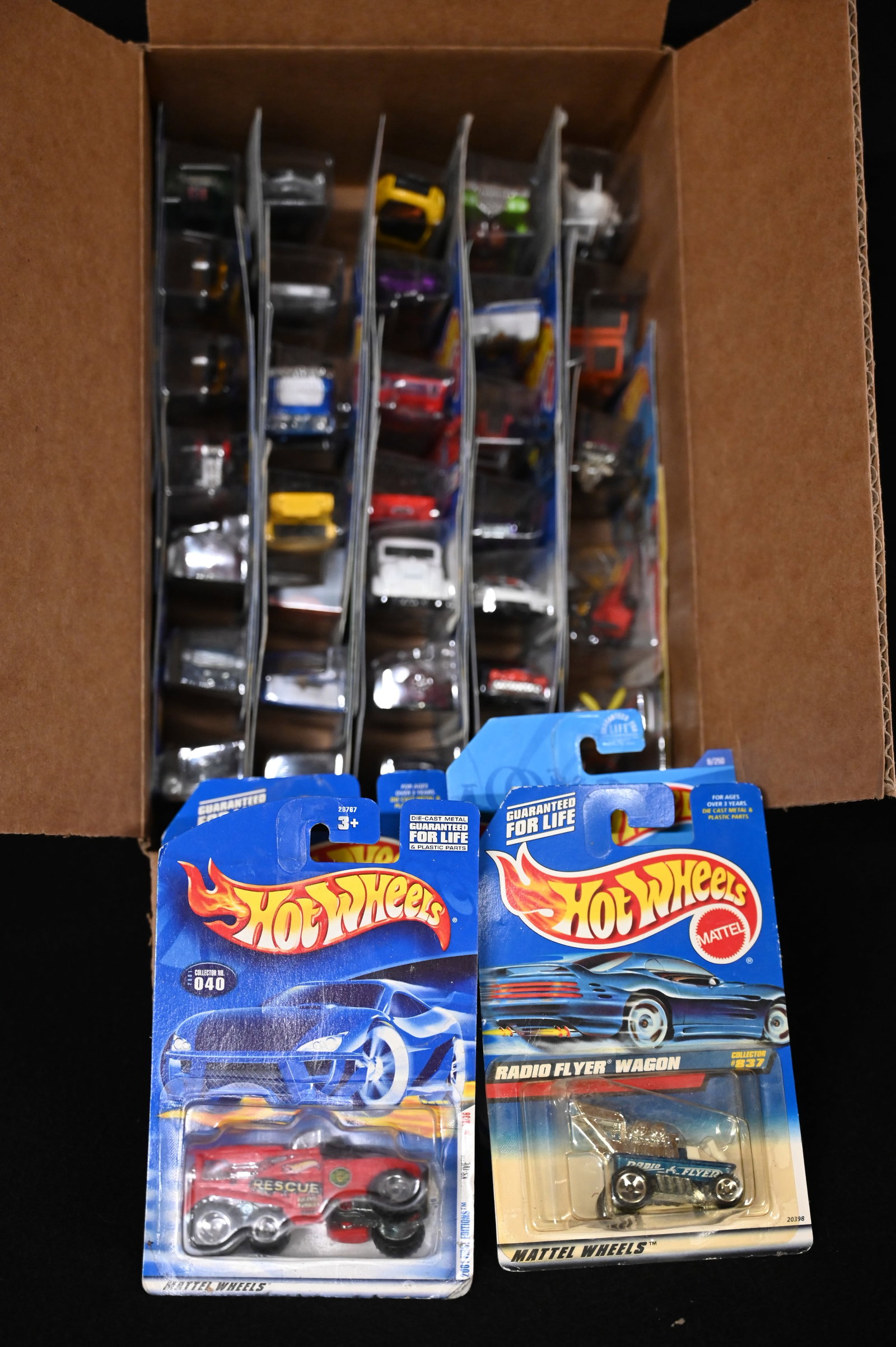 Mattel Hot Wheels Assortment contains 36 cars. All cars are brand new and in their original card.: Mattel Hot Wheels Assortment contains 36 cars. All cars are brand new and in their original card. We made sure the number of cars was correct and did not search through them. Most or all appear to be 