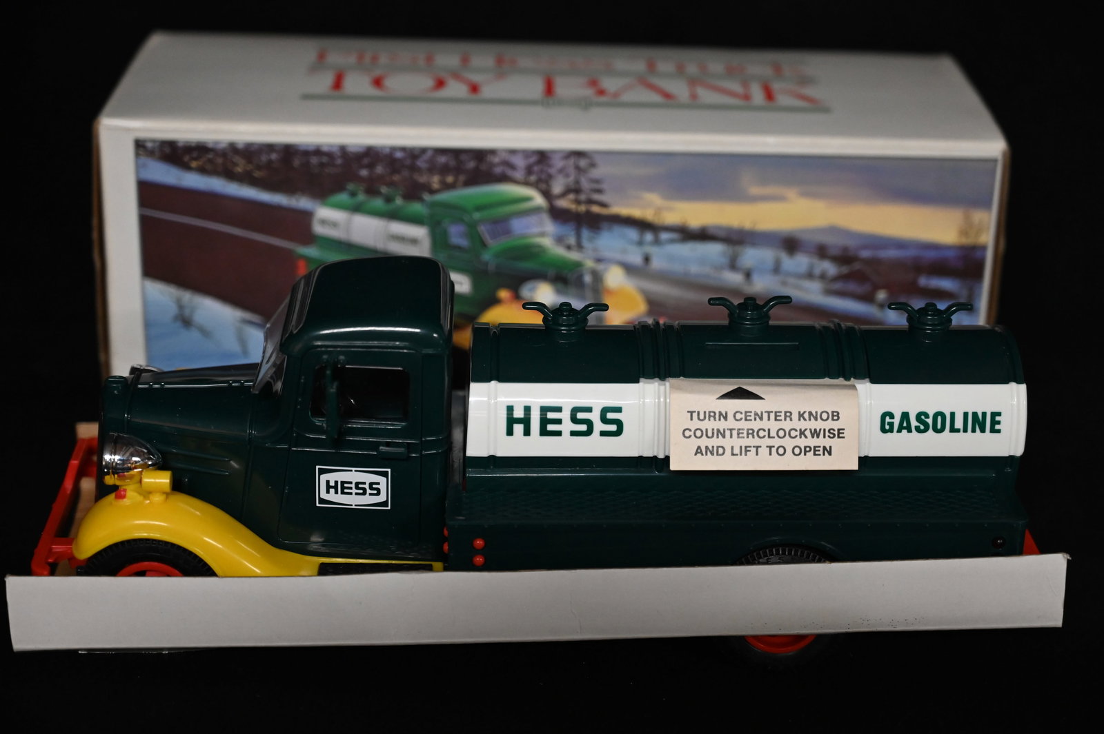First Hess Truck Toy Bank  Vintage Fuel Delivery Truck Manufactured in 1995. (1 of 3)