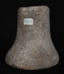 3 3/4" Pestle Found in Ohio 3 1/2" Wide Ex: John Bennett, Matt Lay Collections.