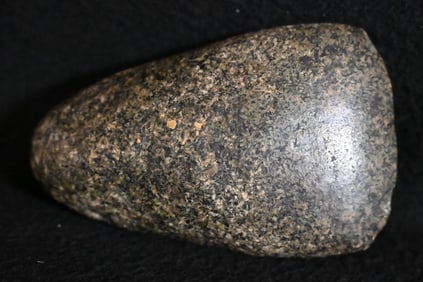 4 15/16" Hardstone Celt Found in Marion Co. Missouri Ex: Steve Manos, Matt Lay Collections.