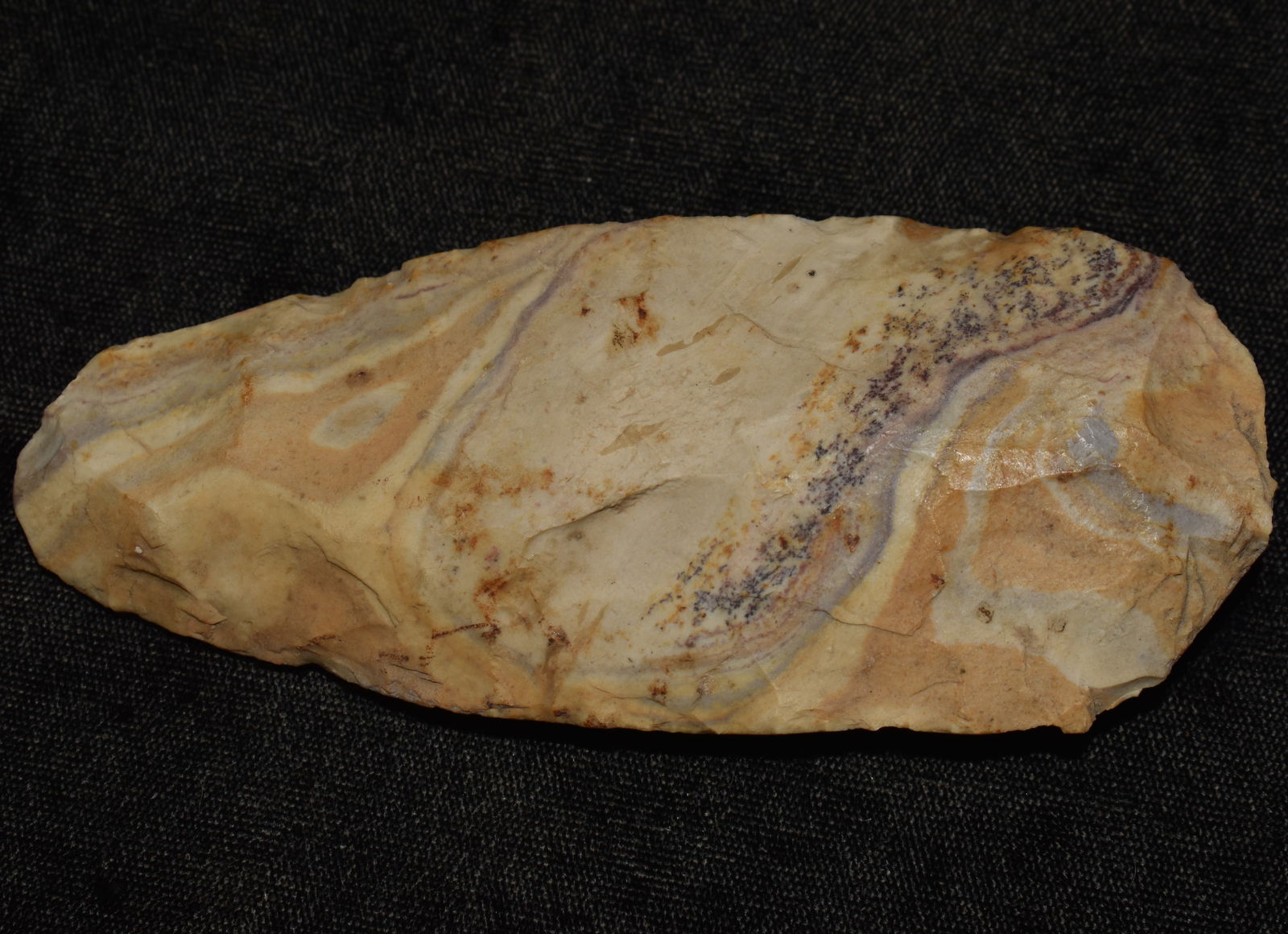 4 5/8" Colorful Sedalia Digger found in Benton County, Missouri (1 of 7)