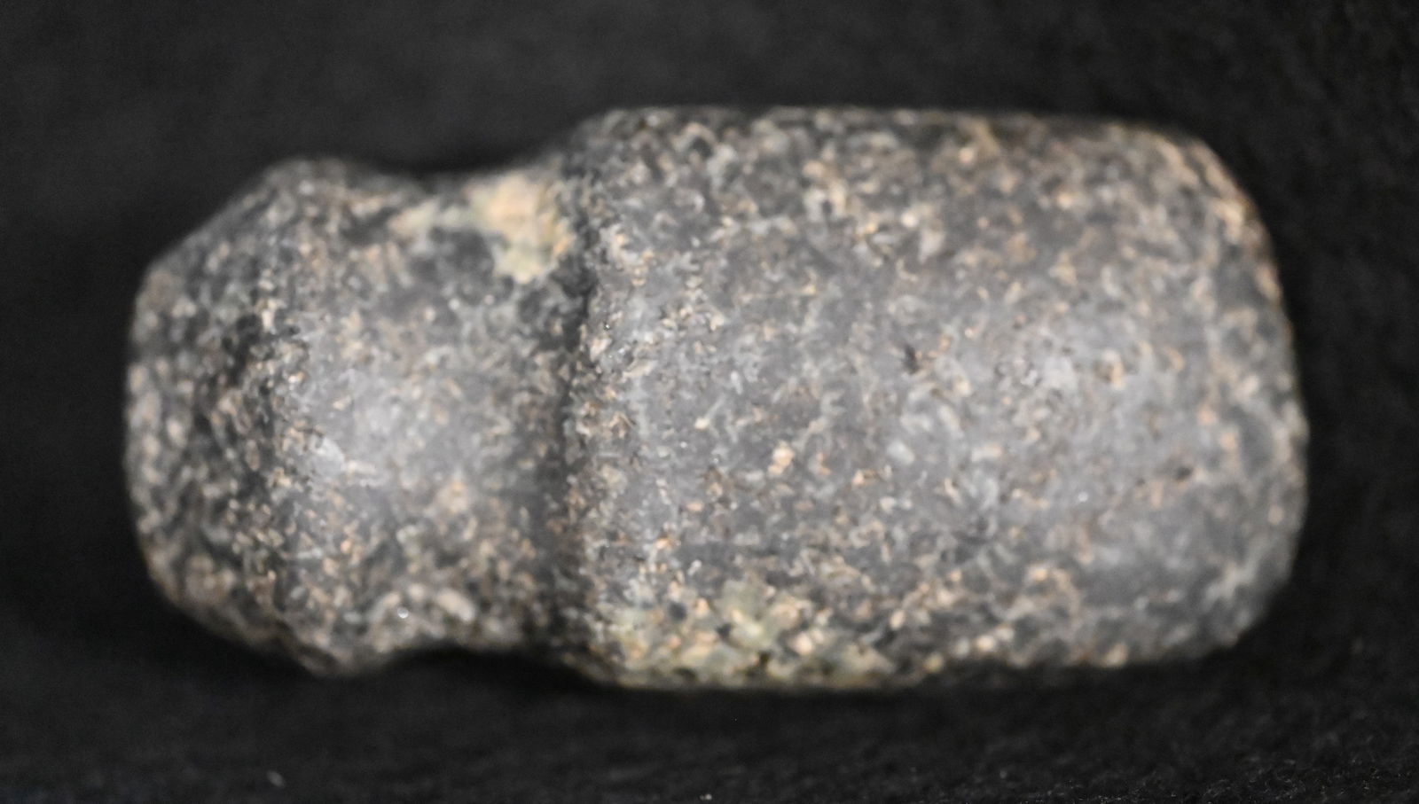 3 7/16" Miniature Full Groove Speckled Granite Axe Found in Adair Co. Missouri.  Great Color and (1 of 9)