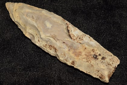 3 1/16" Mozarkite Nebo Hill Spear found in Cooper County, Missouri