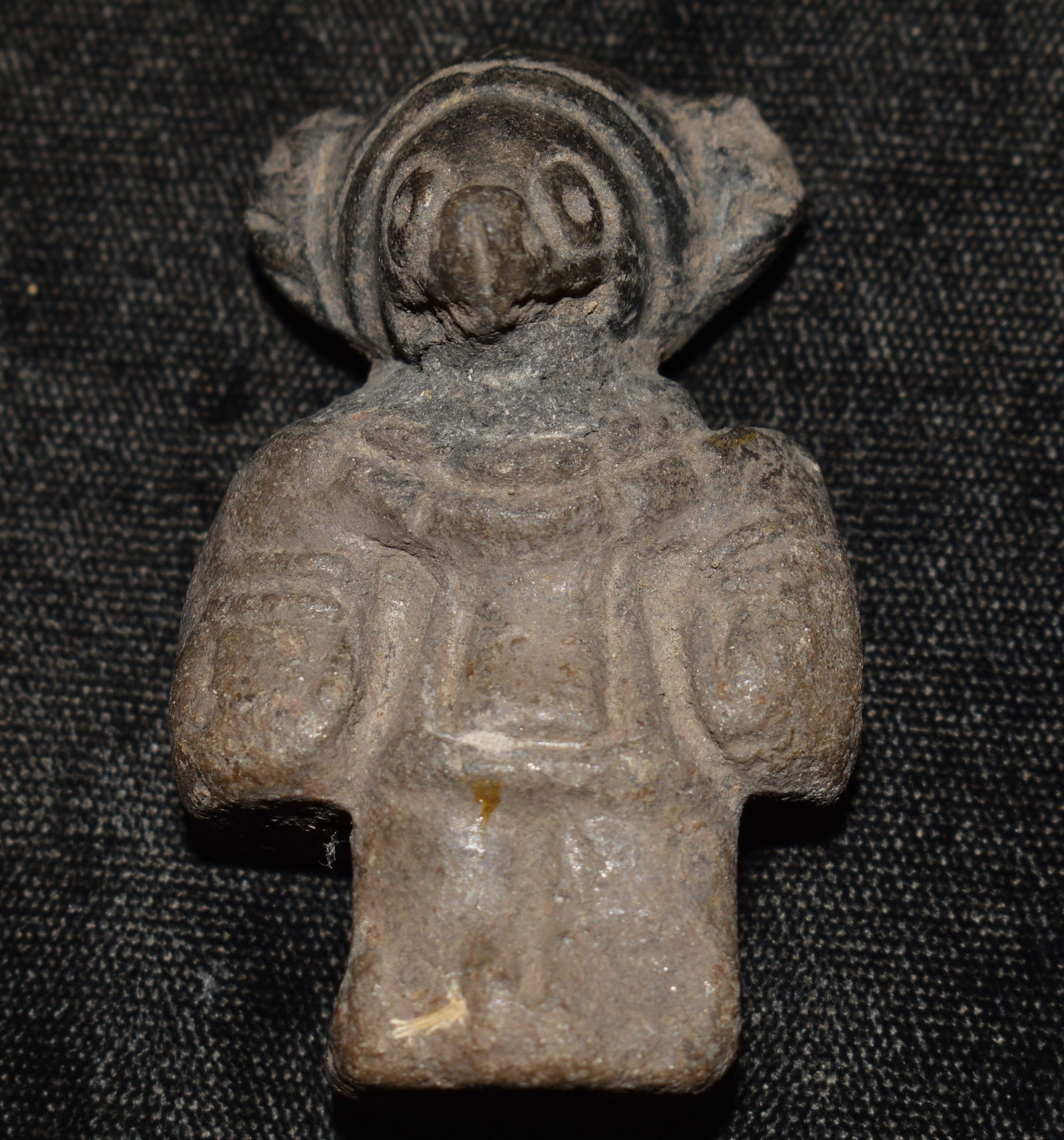 2 1/4" Pre-Columbian Pottery Colima Figure found in Central America appx 2000 yrs old (1 of 7)