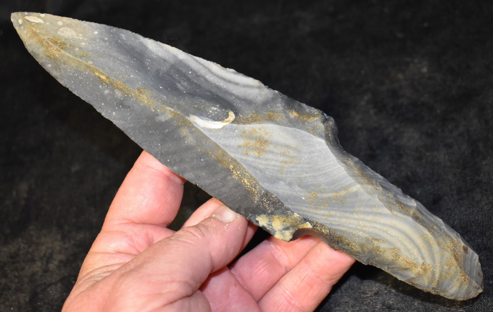 9 1/4" Pre-Columbian Mayan Uniface Dagger (1 of 9)