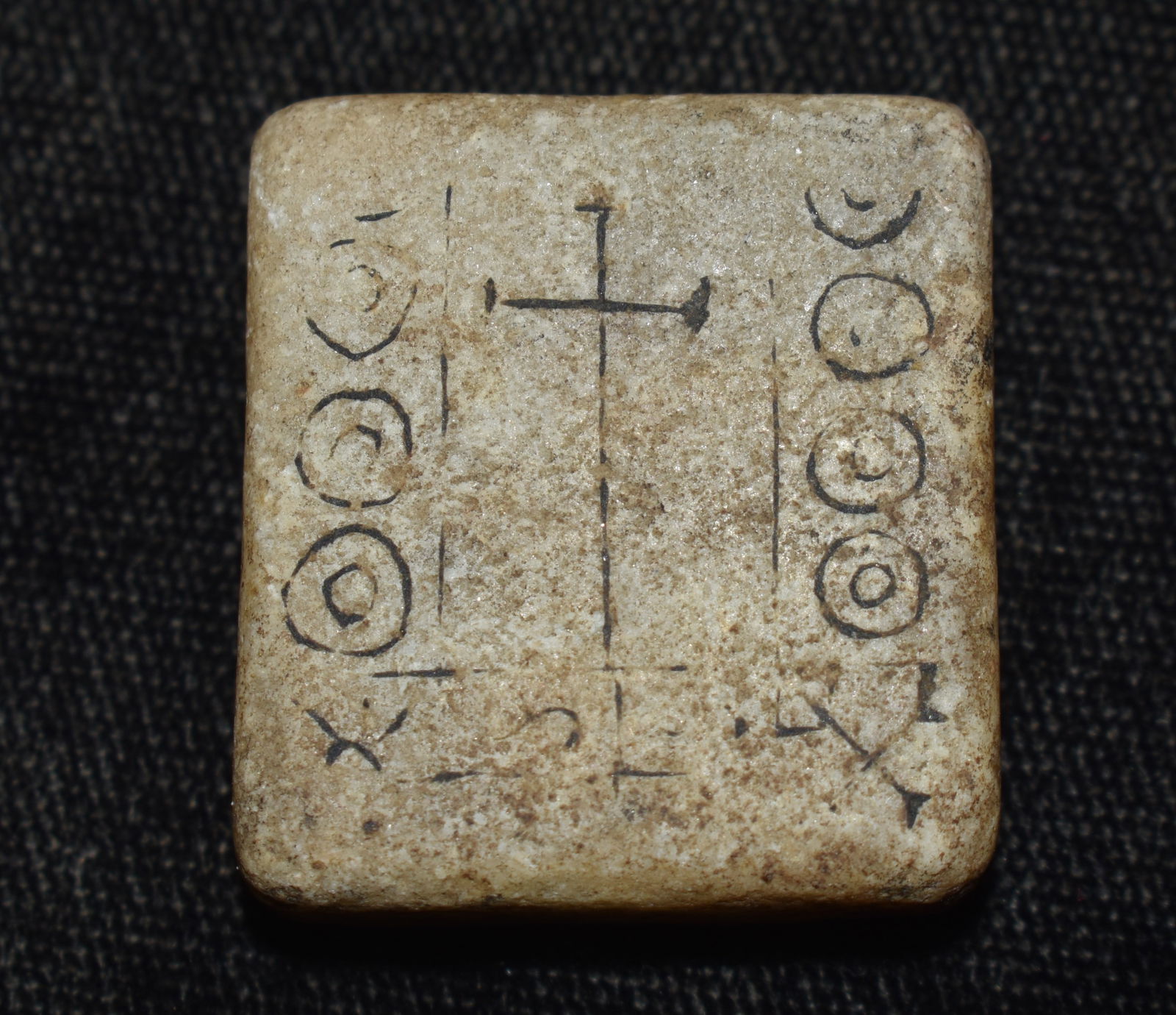 Proto-Historic Stone Cross Engraving found in Peru (1 of 7)