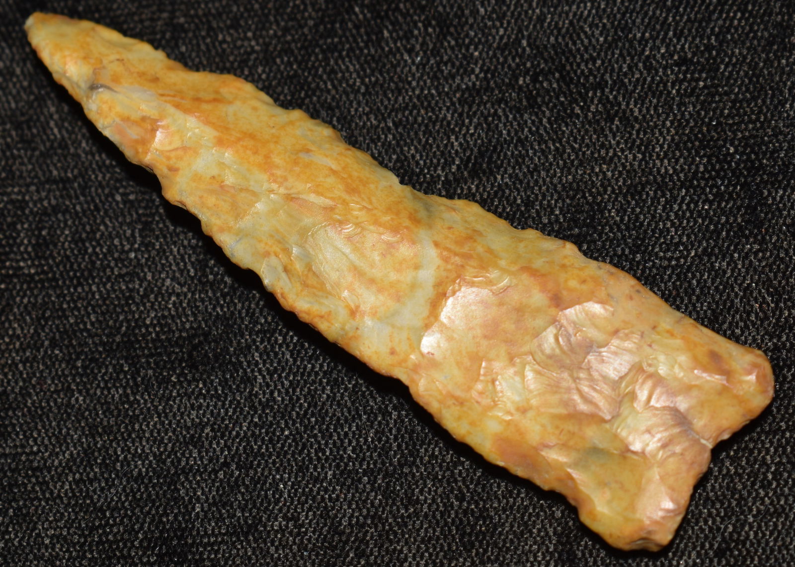 3 1/8" River Patina'd Mozarkite Dalton found in Pettis County Missouri (1 of 8)