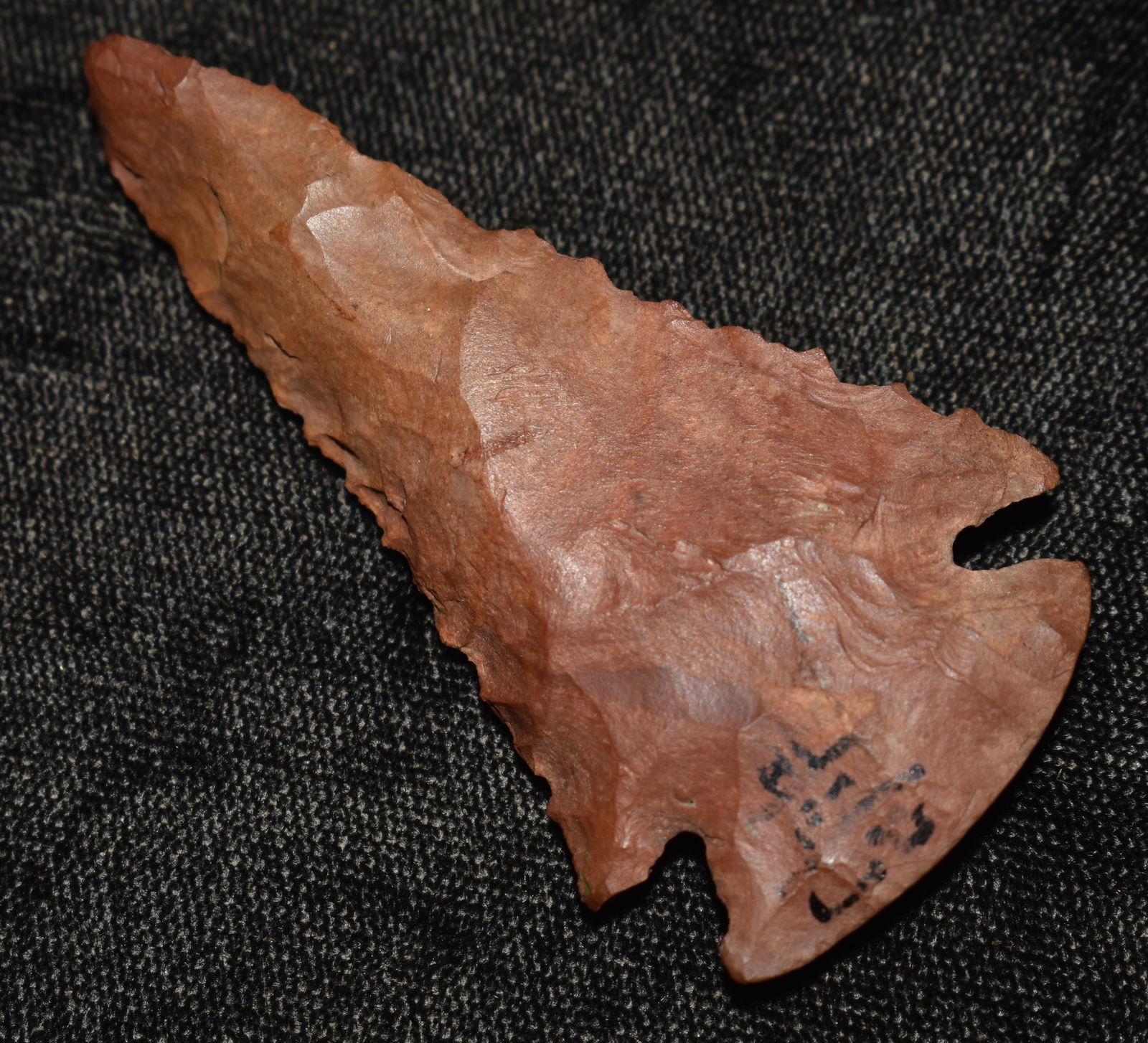 2 1/2" Buffalo River Chert Dovetail found in Tennessee w/ Keele COA (1 of 8)