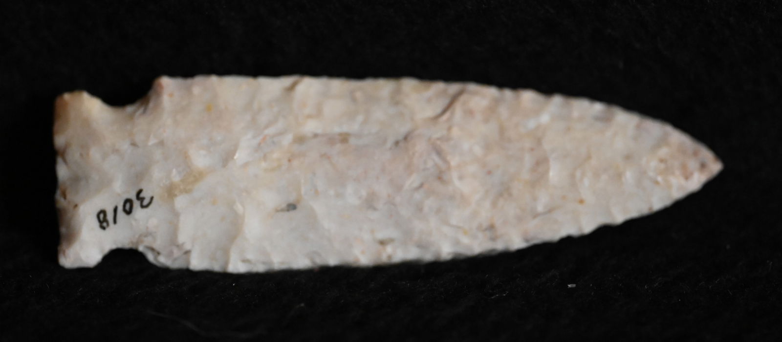 3 1/16" Robinson Arrowhead Found in Jersey Co. Illinois Ex: Steve Manos, Matt Lay Collections. (1 of 10)