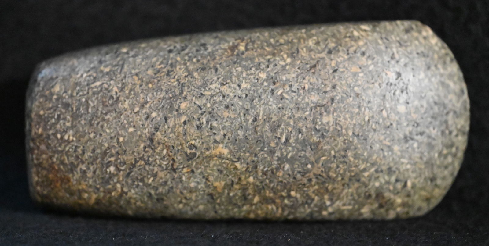 5 1/4" Speckled Granite Celt Found in Washtenaw Co. Michigan W/ Ryan Keele COA Ex: Young, (1 of 10)