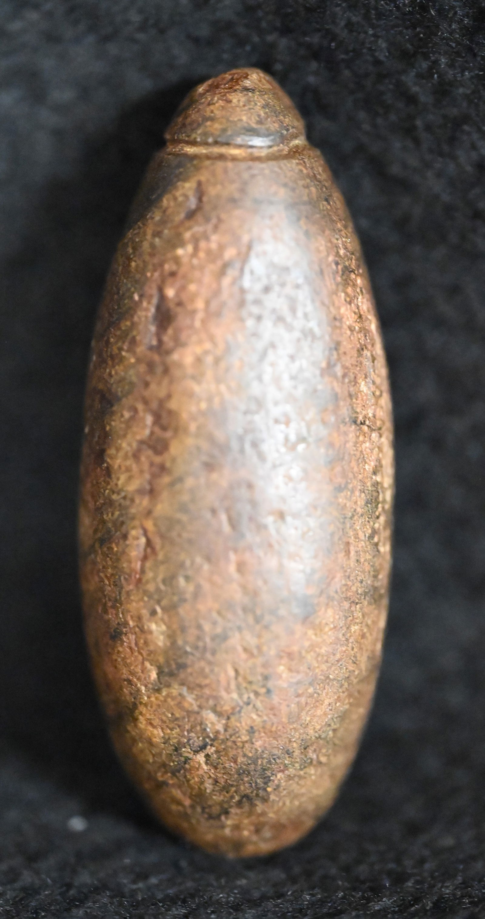 2 3/4" Plummet Found in Adair Co. Missouri Ex: John Bender Collection. (1 of 7)