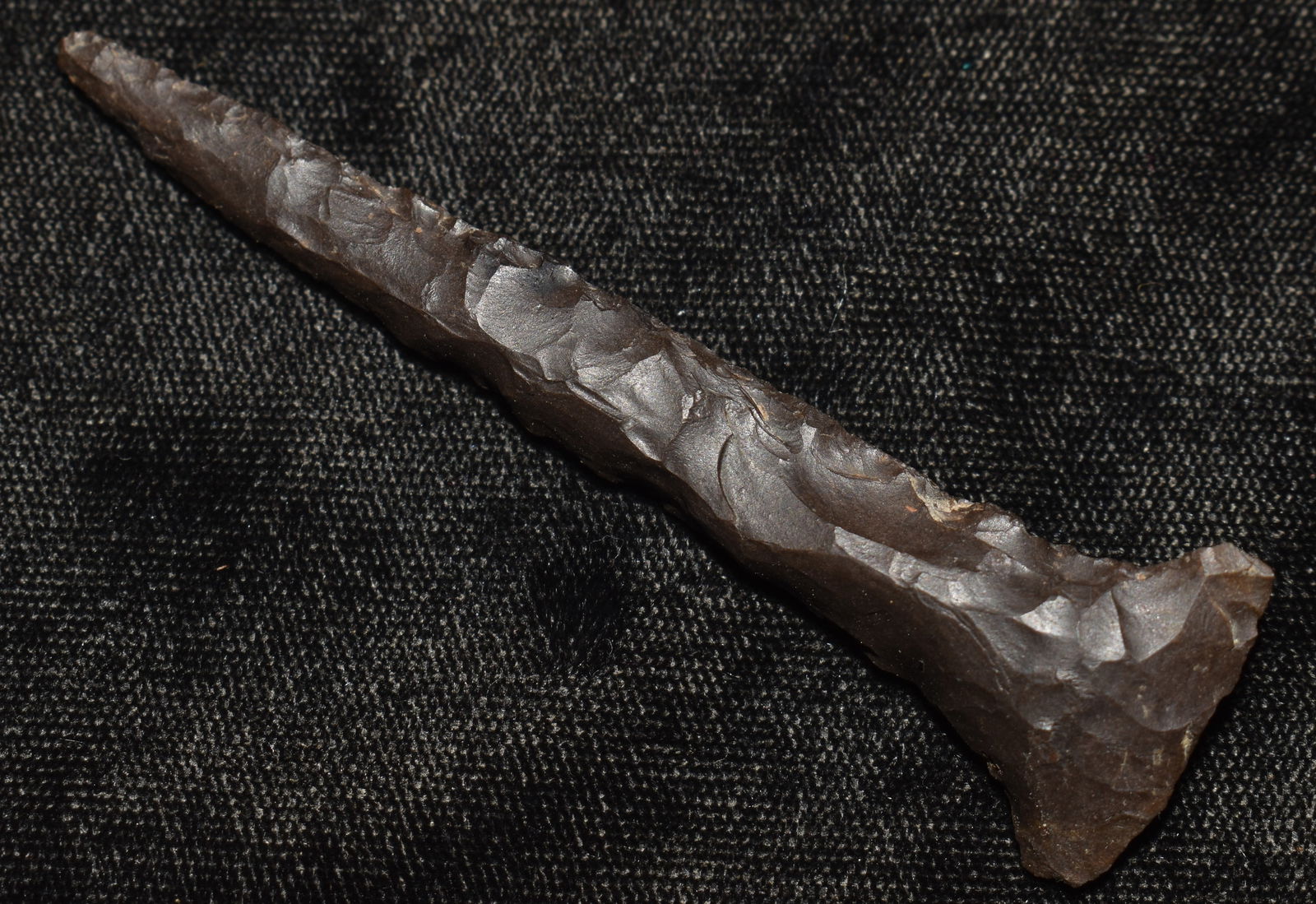 3 1/8" Dover Chert Drill found in Benton County, Tennessee (1 of 7)