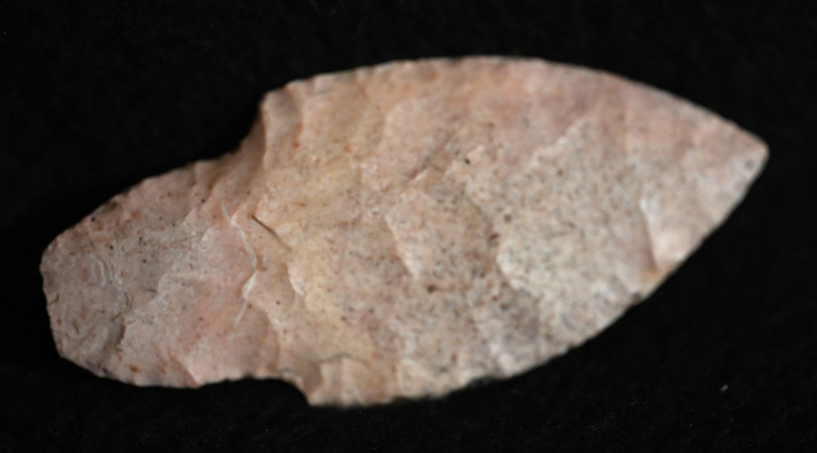 3" Colorful Adena Found in Howard Co. Missouri by George Nicols.  W/ Roy Motley COA Ex: George (1 of 11)