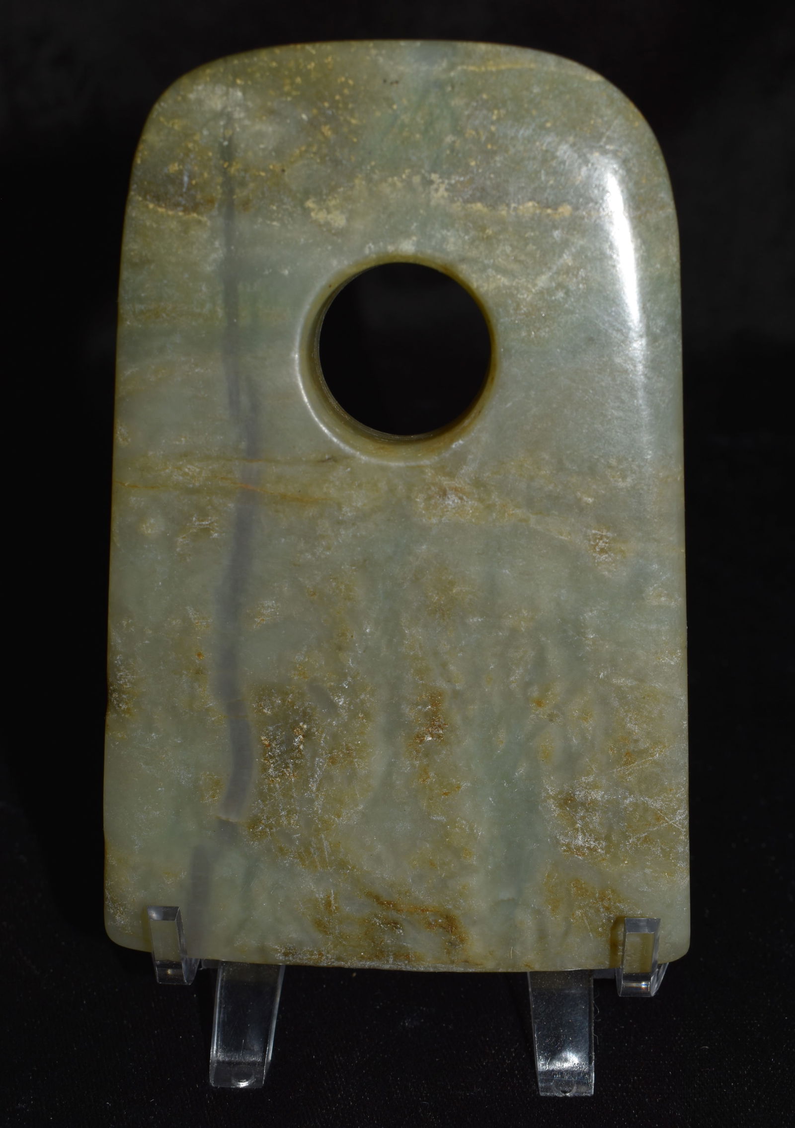 Highly Developed Neolithic Jade Axe found in Liaoning Province, China (1 of 8)