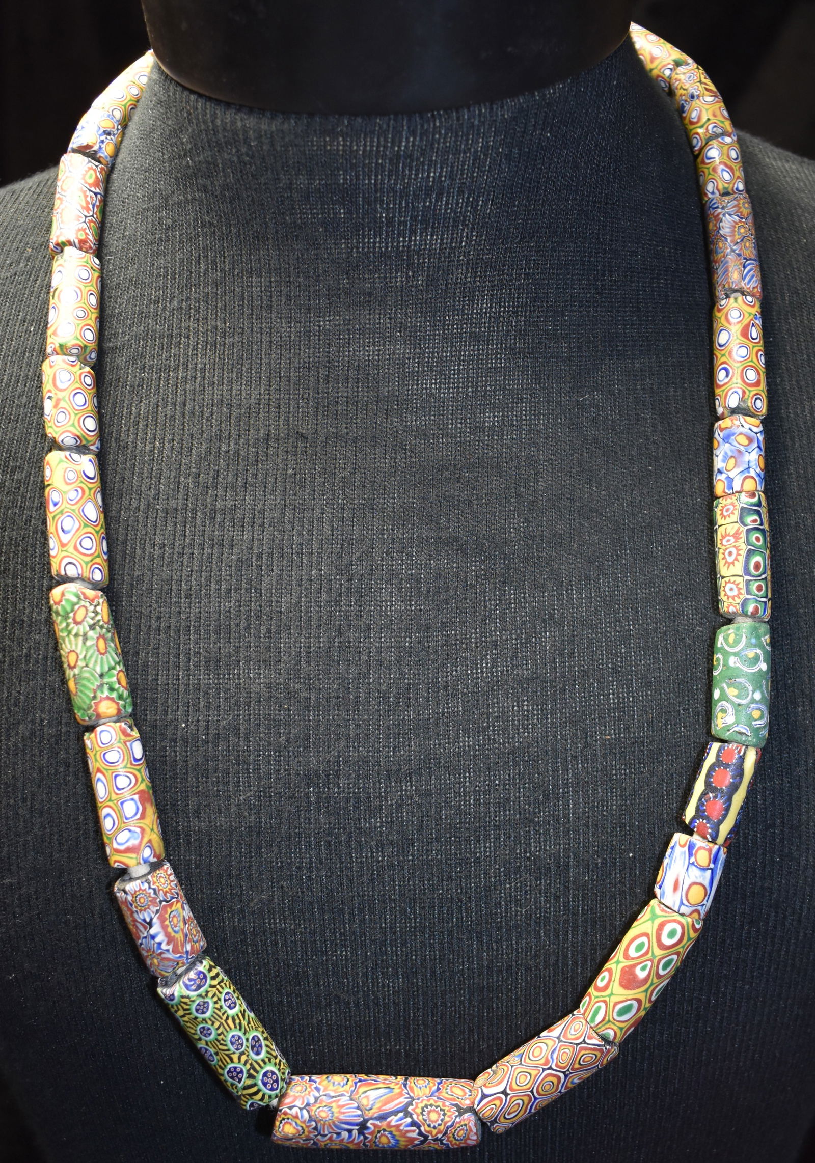 Antique Venetian Millefiori African Trade Beads - Made in Western Europe 1825-1910 (1 of 13)