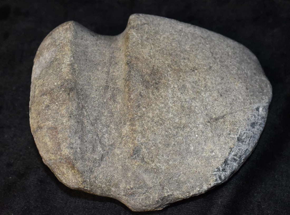 5 7/8" Full Groove Granite Axe w/ a Reworked Bit (1 of 7)